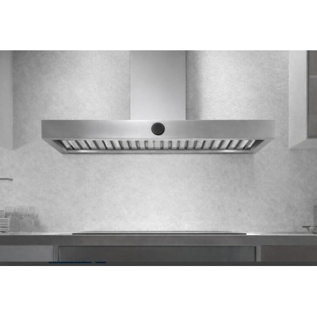 AIRFORCE AIRFORCE Vis Boxy IX/A/120 120cm Inox Απορροφητήρας Εντοιχιζόμενος Τζάκι